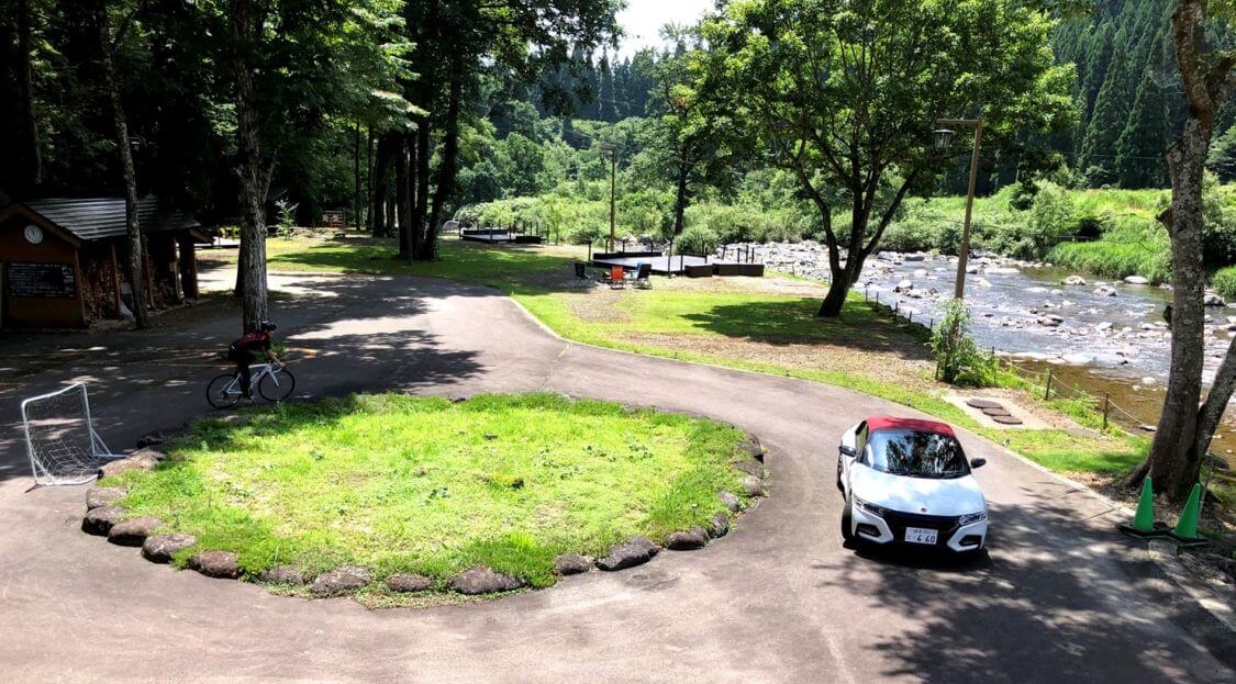 貸し切りの様子（ロータリー）